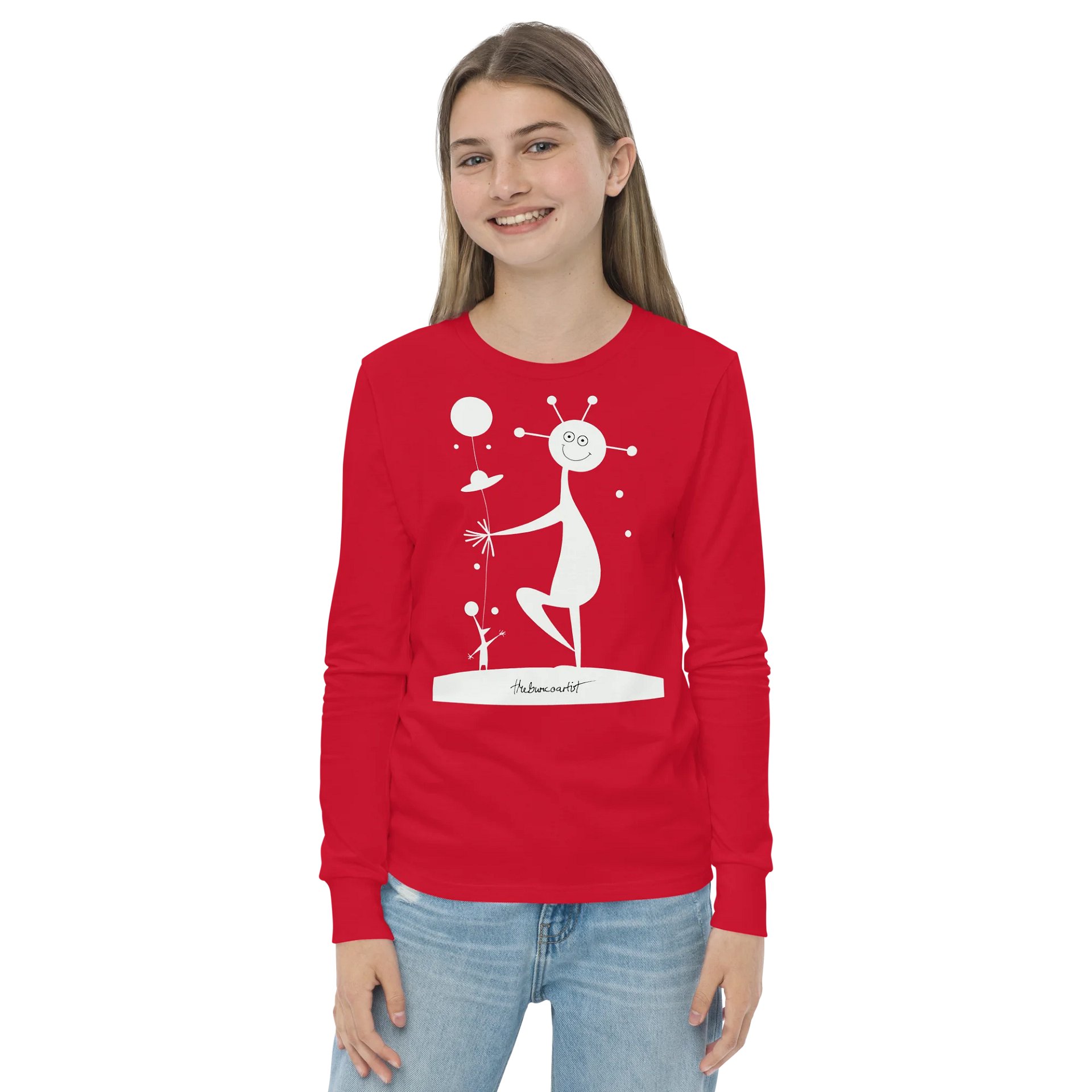 Bella+Canvas Youth Long Sleeve T-Shirt product image (2)