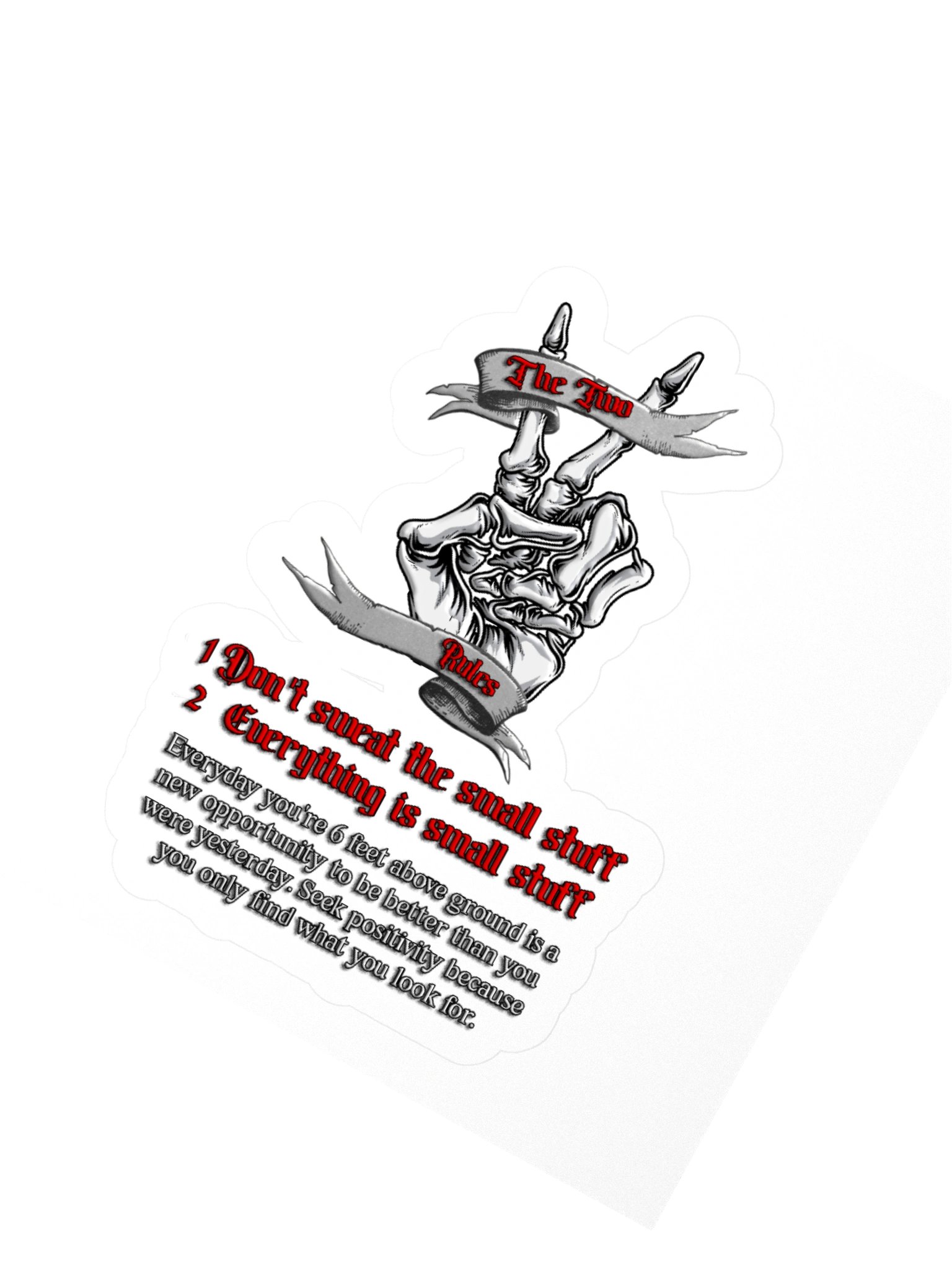 Synisisms - 2 Rules Revamp - Sticker product image (6)