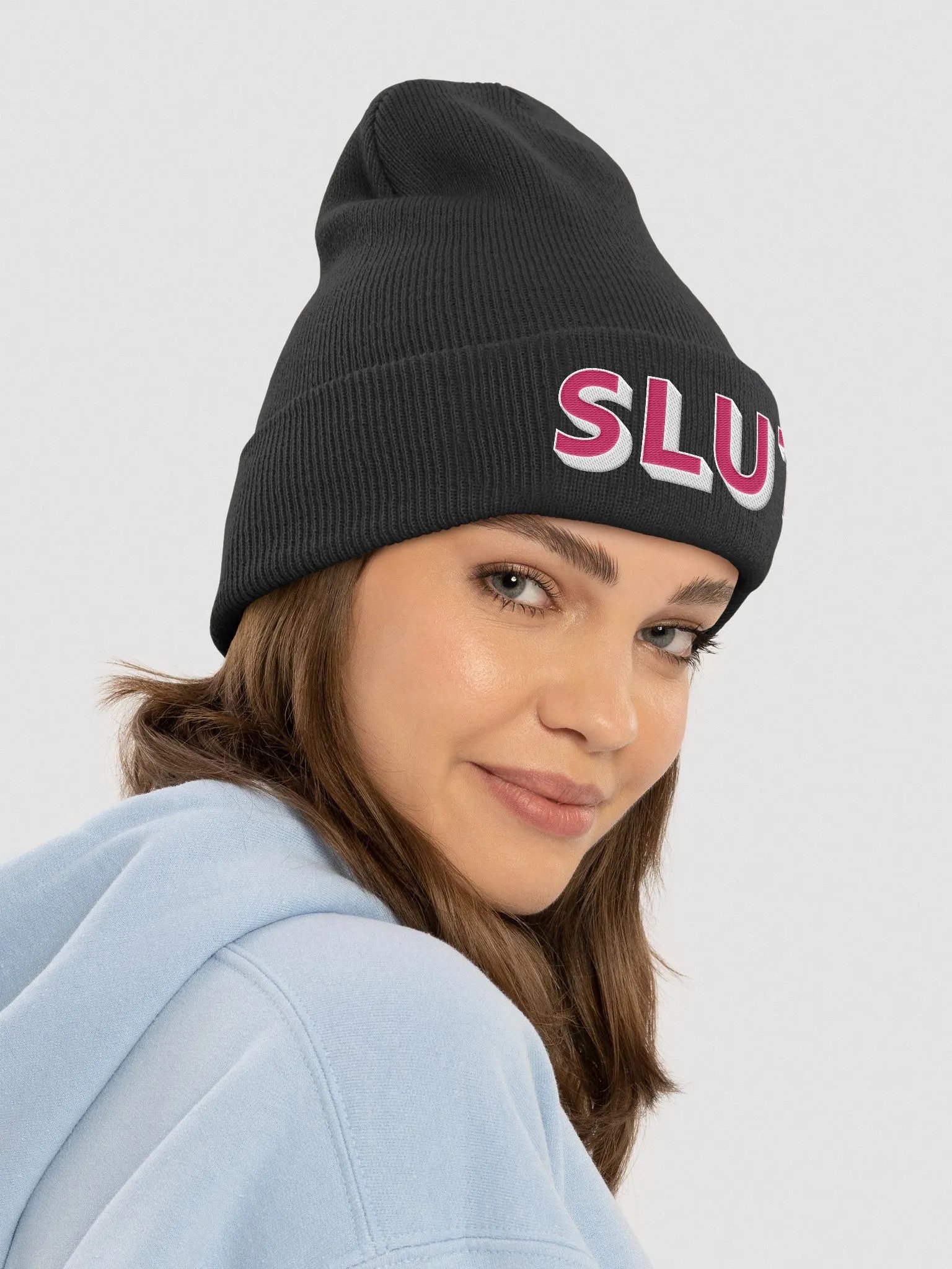 SLUT tall beanie product image (4)