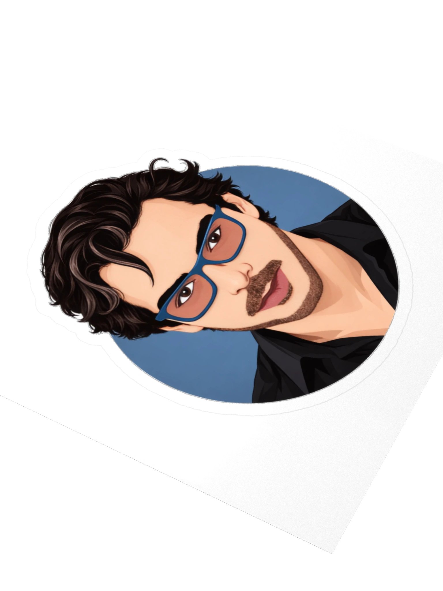 Will Keenan Cartoon Portrait Sticker product image (9)