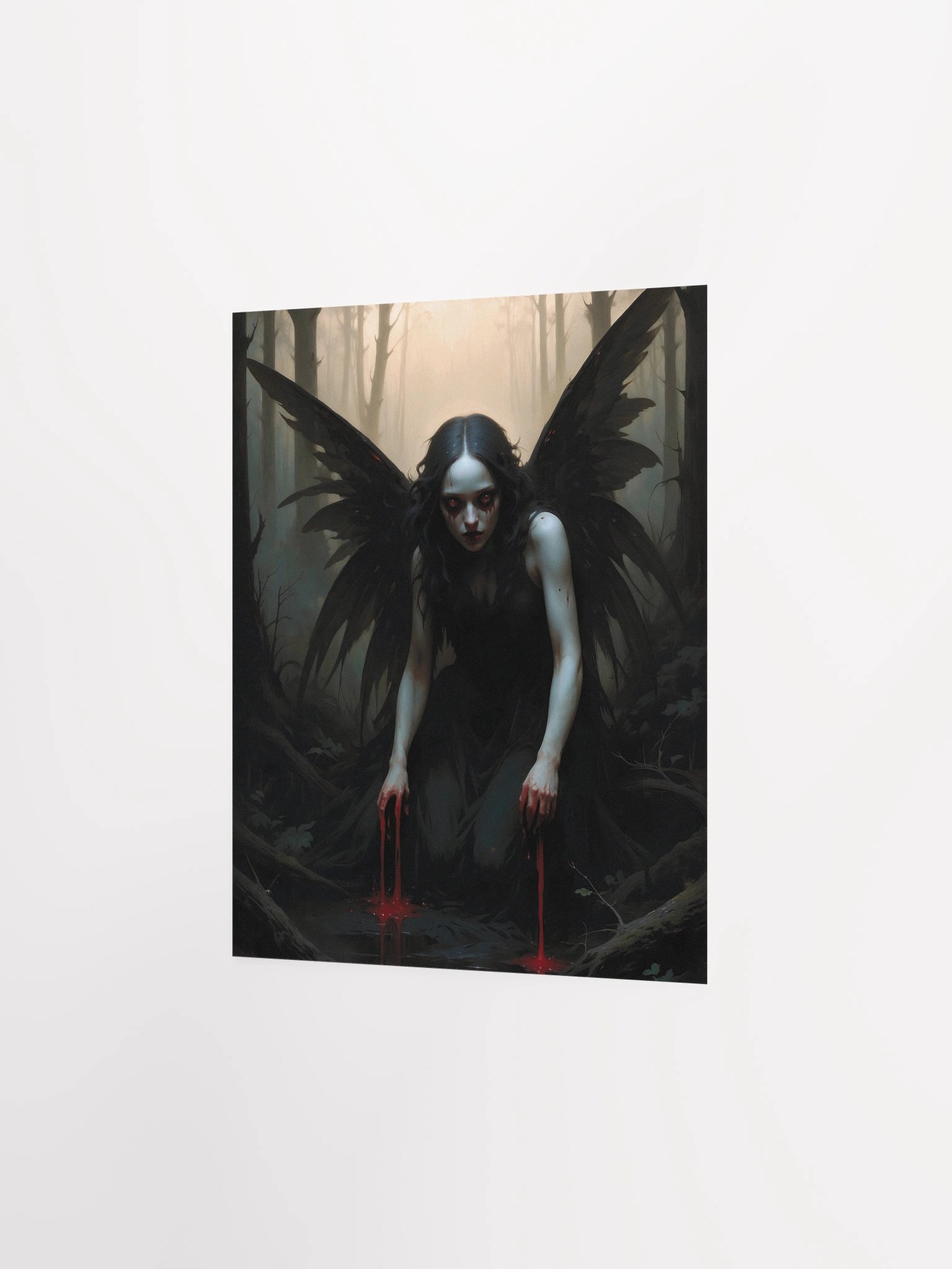 The Mourning Winged One Matte Poster product image (11)