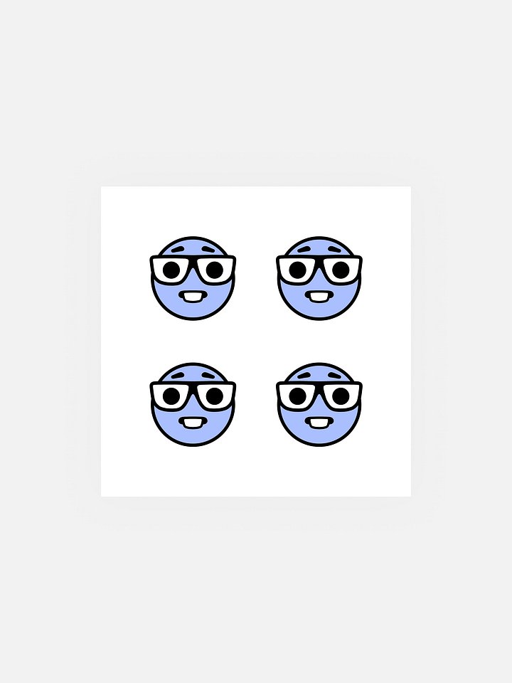 EMOJI STICKERS - NERD product image (1)