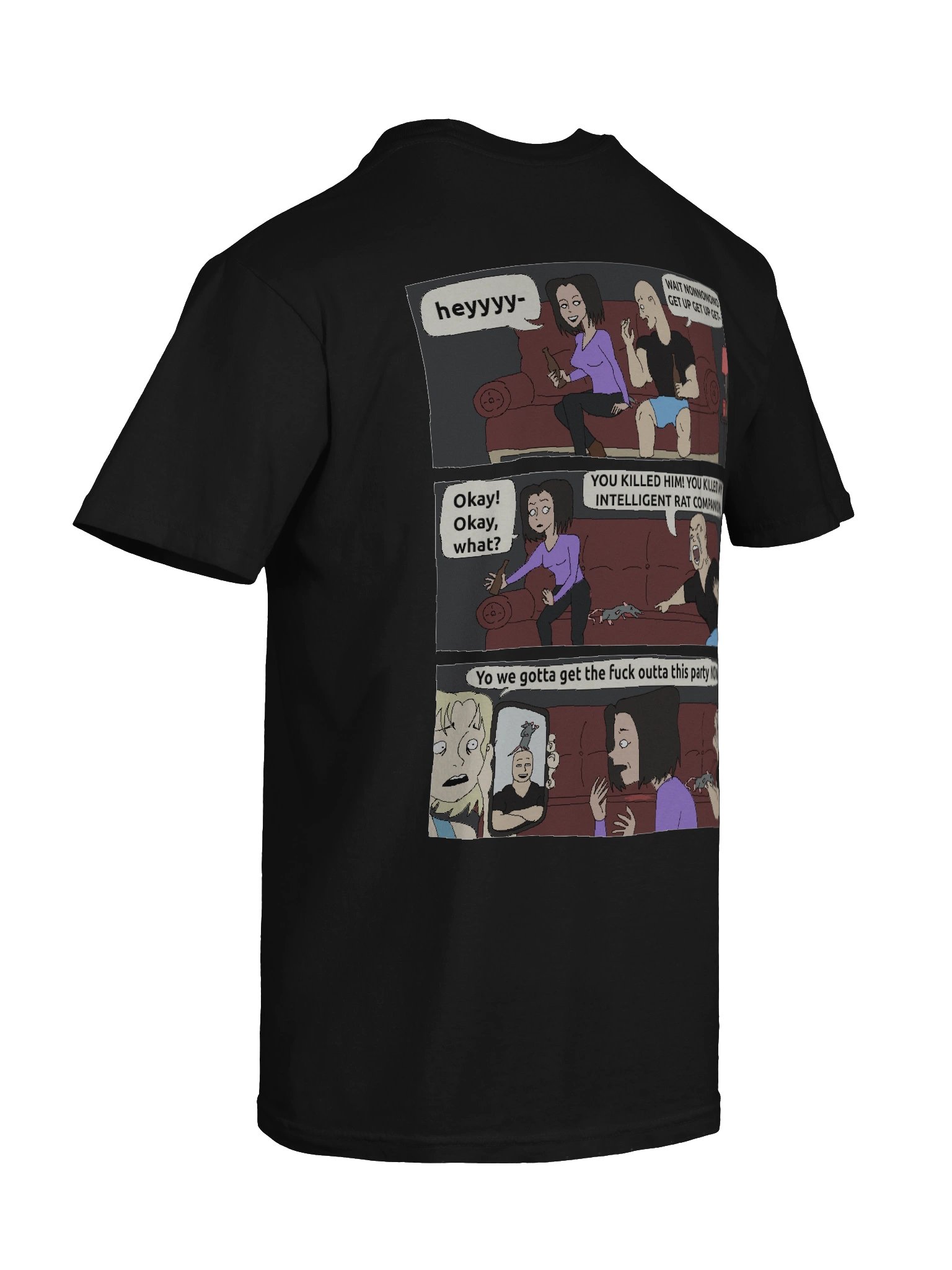 Intelligent Rat Companion Comic - Black product image (8)