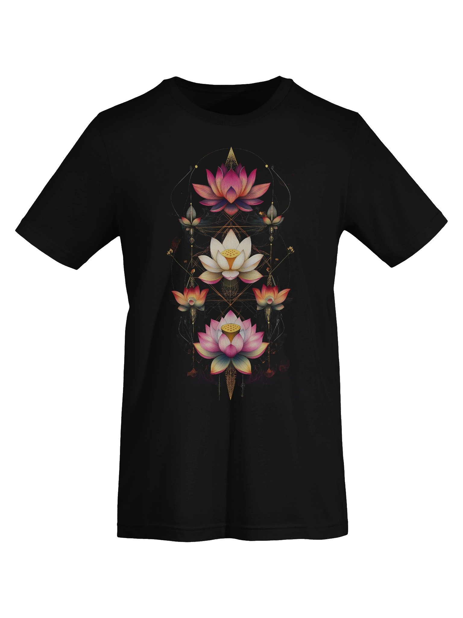 Flowers Chakra Yoga Floral Sacred Geometry Lotus T-Shirt 4 product image (63)