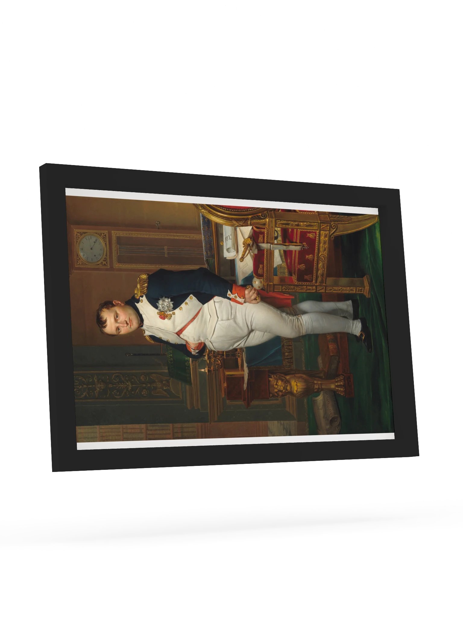 Napoleon in His Study by Jacques-Louis David (1812) Fine Art Print product image (9)