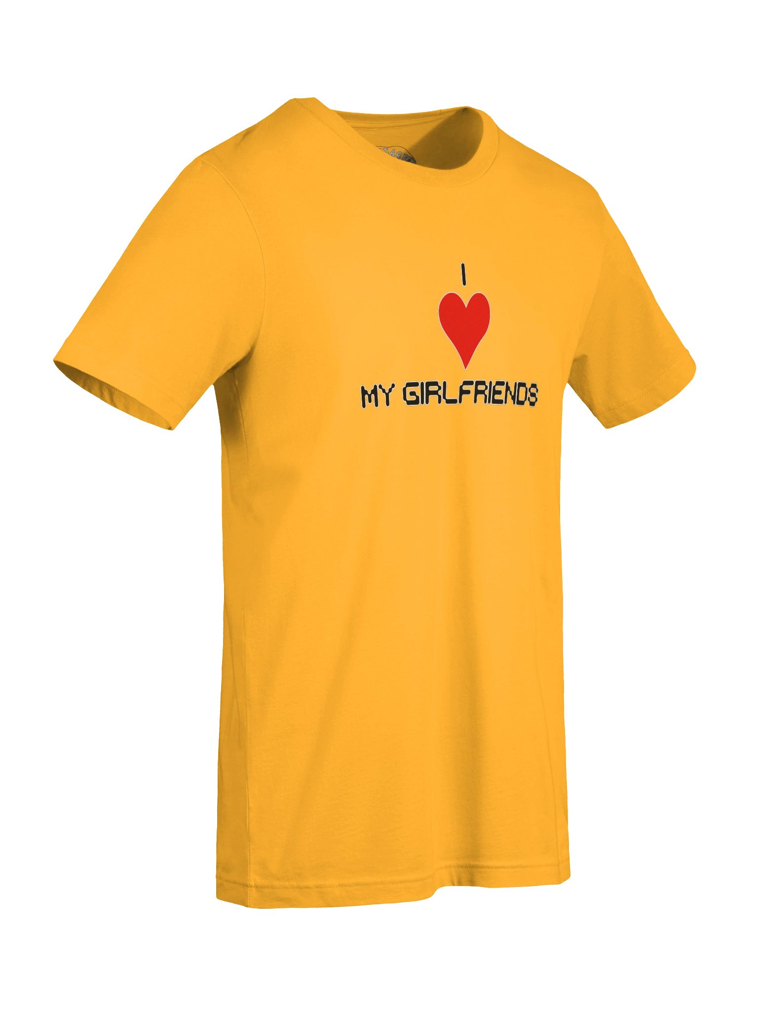 I Love My Girlfriends Super Soft White Ink Tee product image (45)