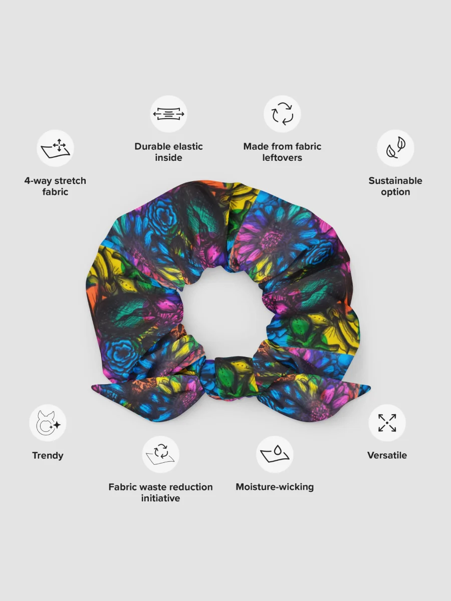 Tie-dye Flower Scrunchie product image (3)