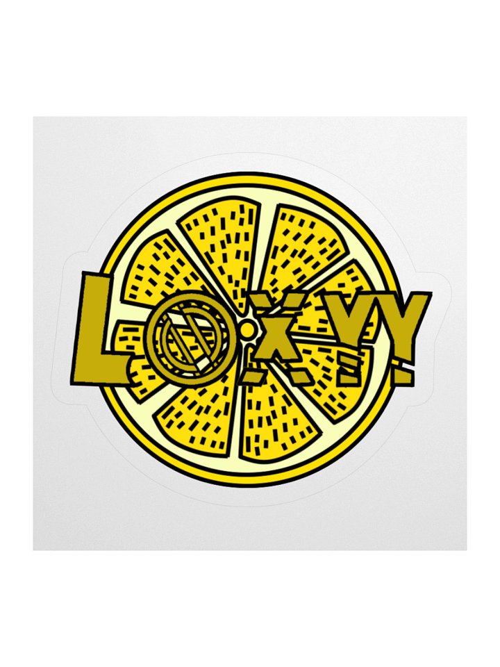 Loxyy Lemon Kiss Cut Sticker product image (1)