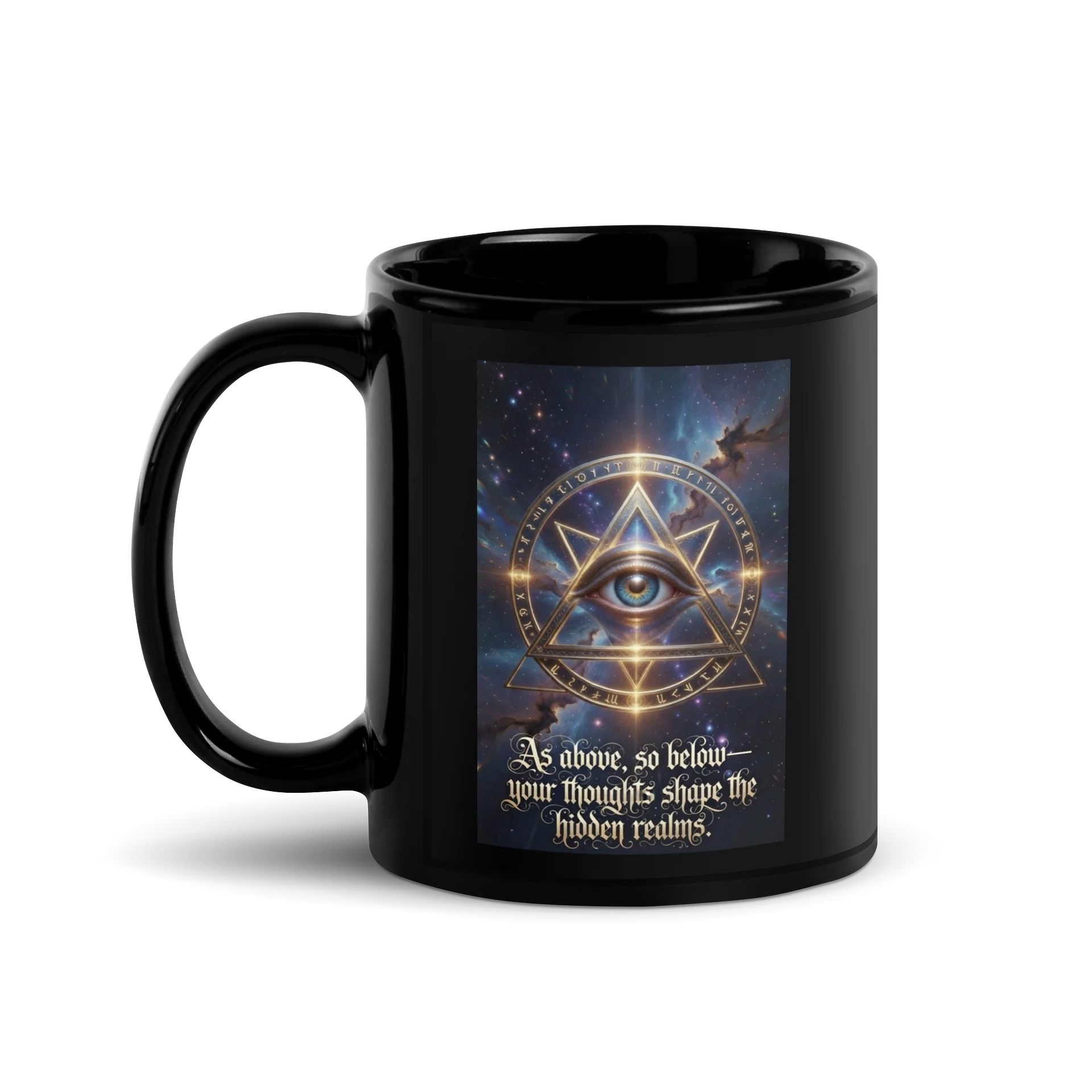 As Above, So Below -Black Mug product image (1)