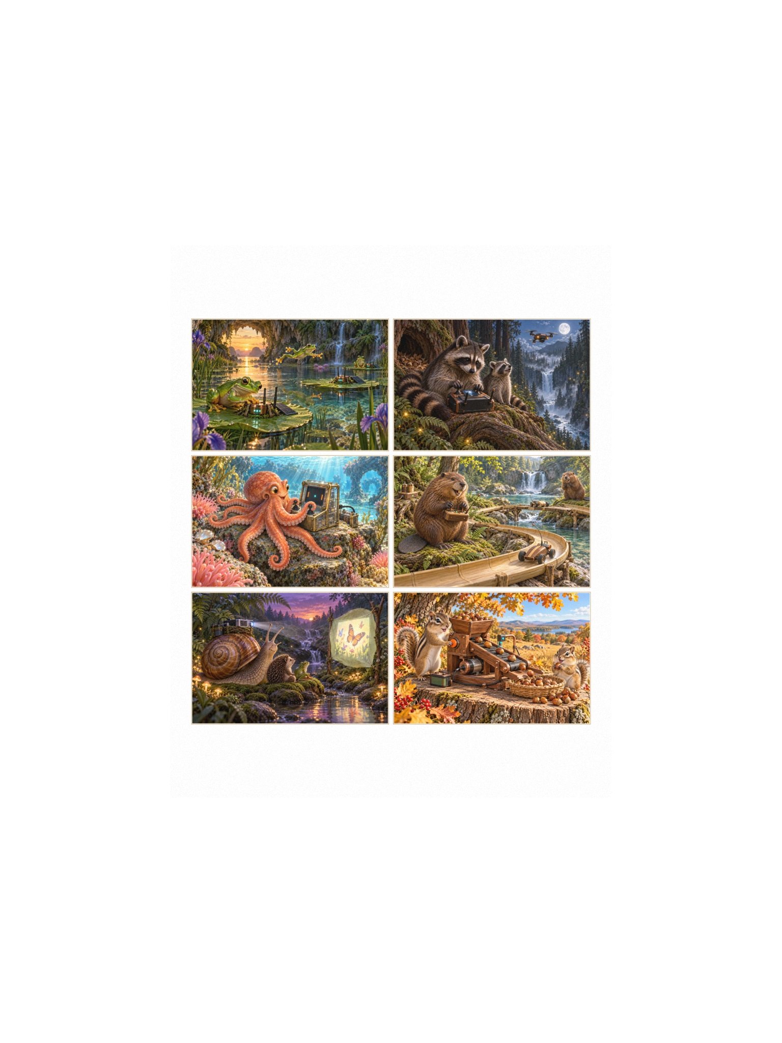 Creature Playbook Small Art Print product image (1)