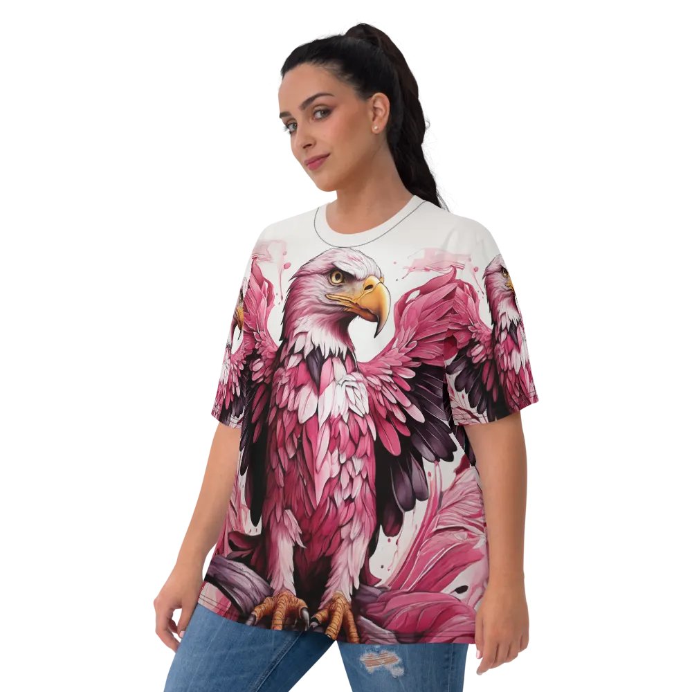 Pink eagle art product image (8)