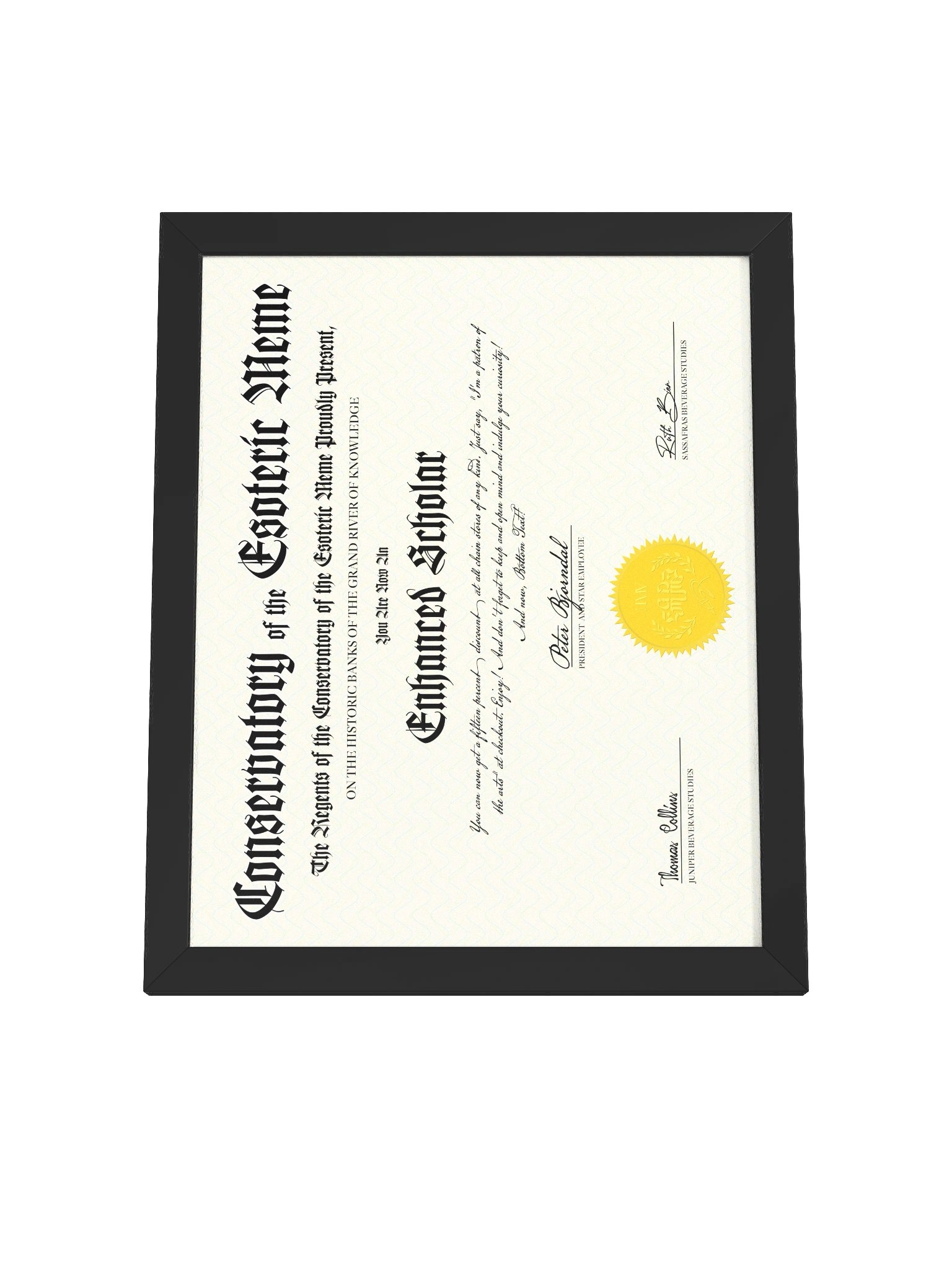 Enhanced Scholar Certificate product image (5)
