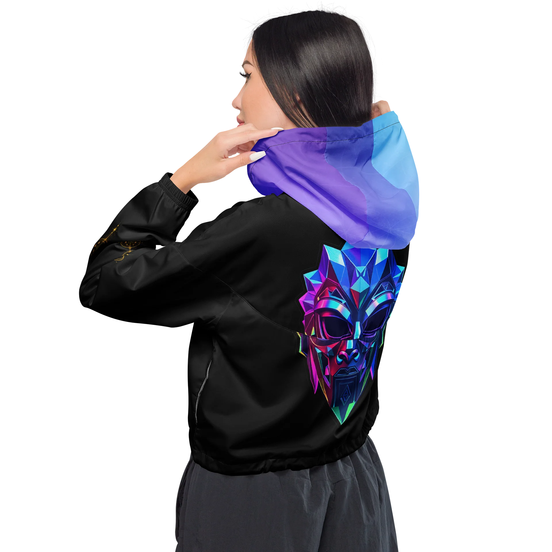 Alignment Frequency Cropped Windbreaker product image (3)