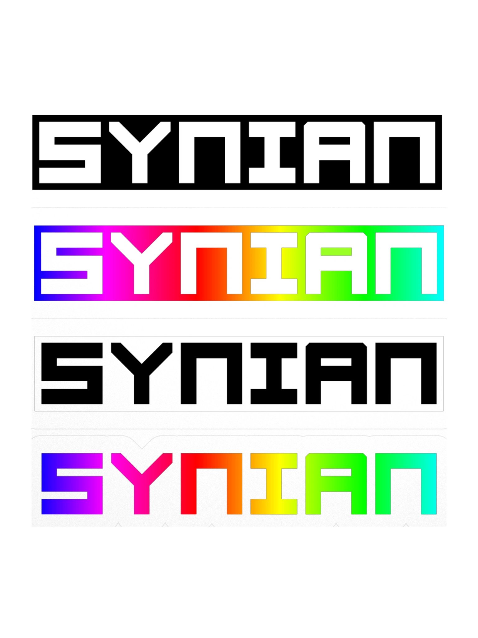 Synian - Bars Stickers product image (3)