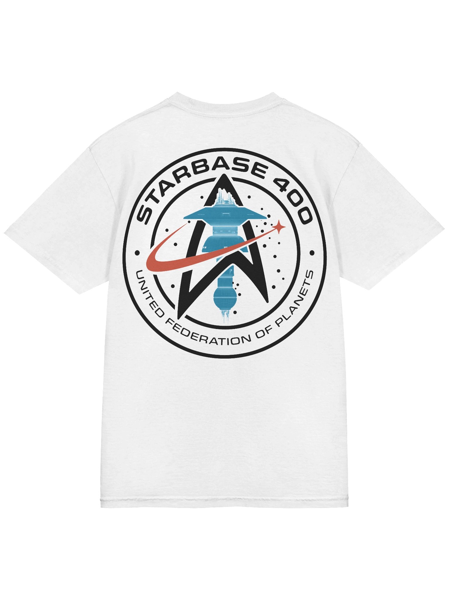 Starbase 400 - Logo White Tee product image (4)