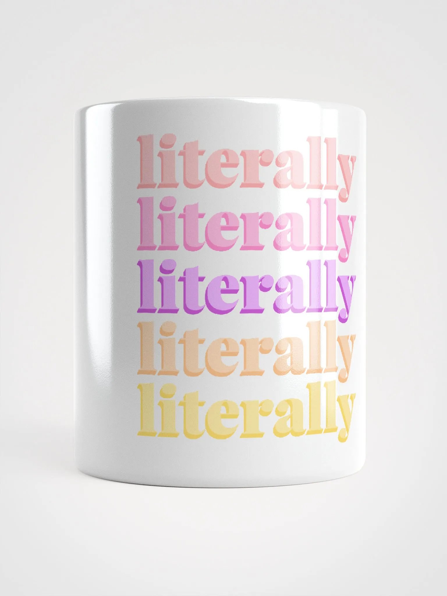 Literally Mug - Multi product image (1)