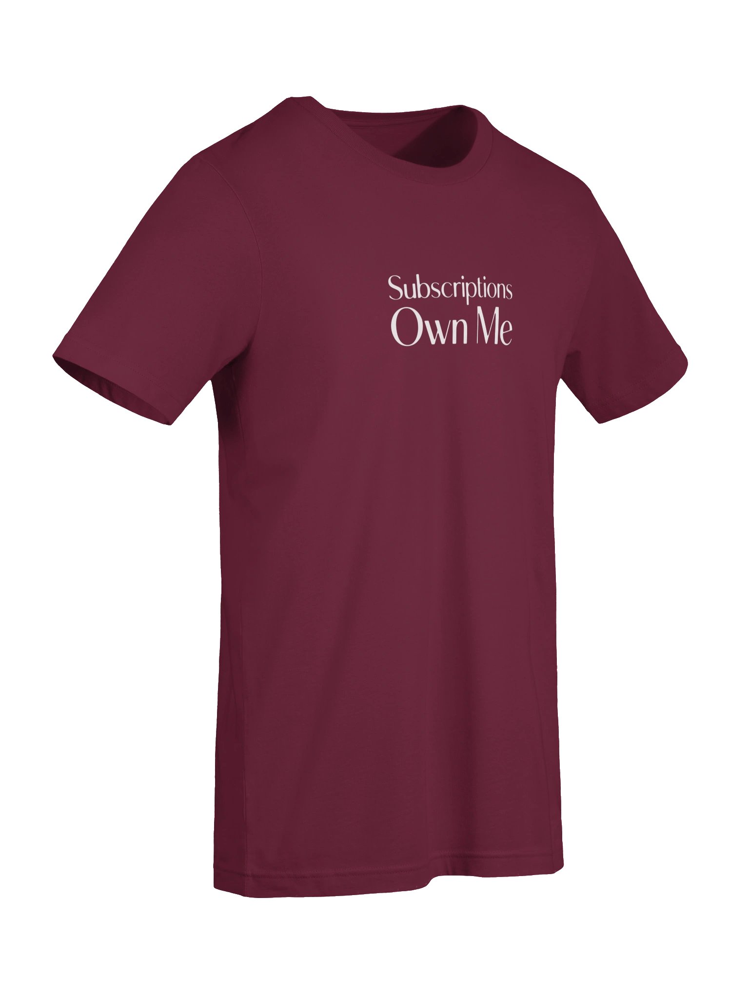 “Subscriptions Own Me” — Bella+Canvas Unisex Supersoft T-Shirt product image (2)