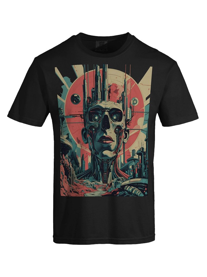 Retro-Futuristic Overlord Heavyweight T-Shirt product image (2)