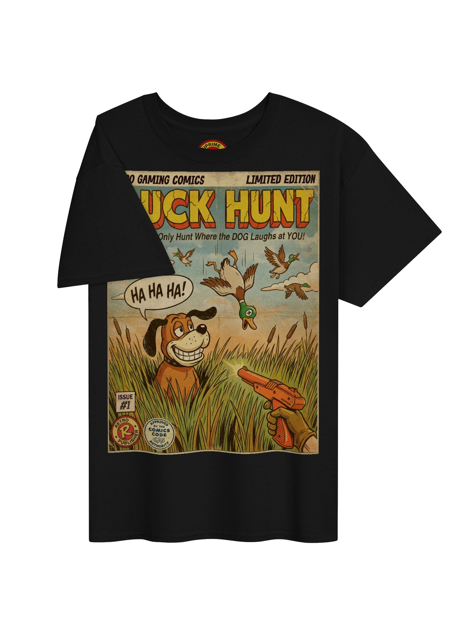 Duck Hunt Comic Art T-Shirt product image (3)