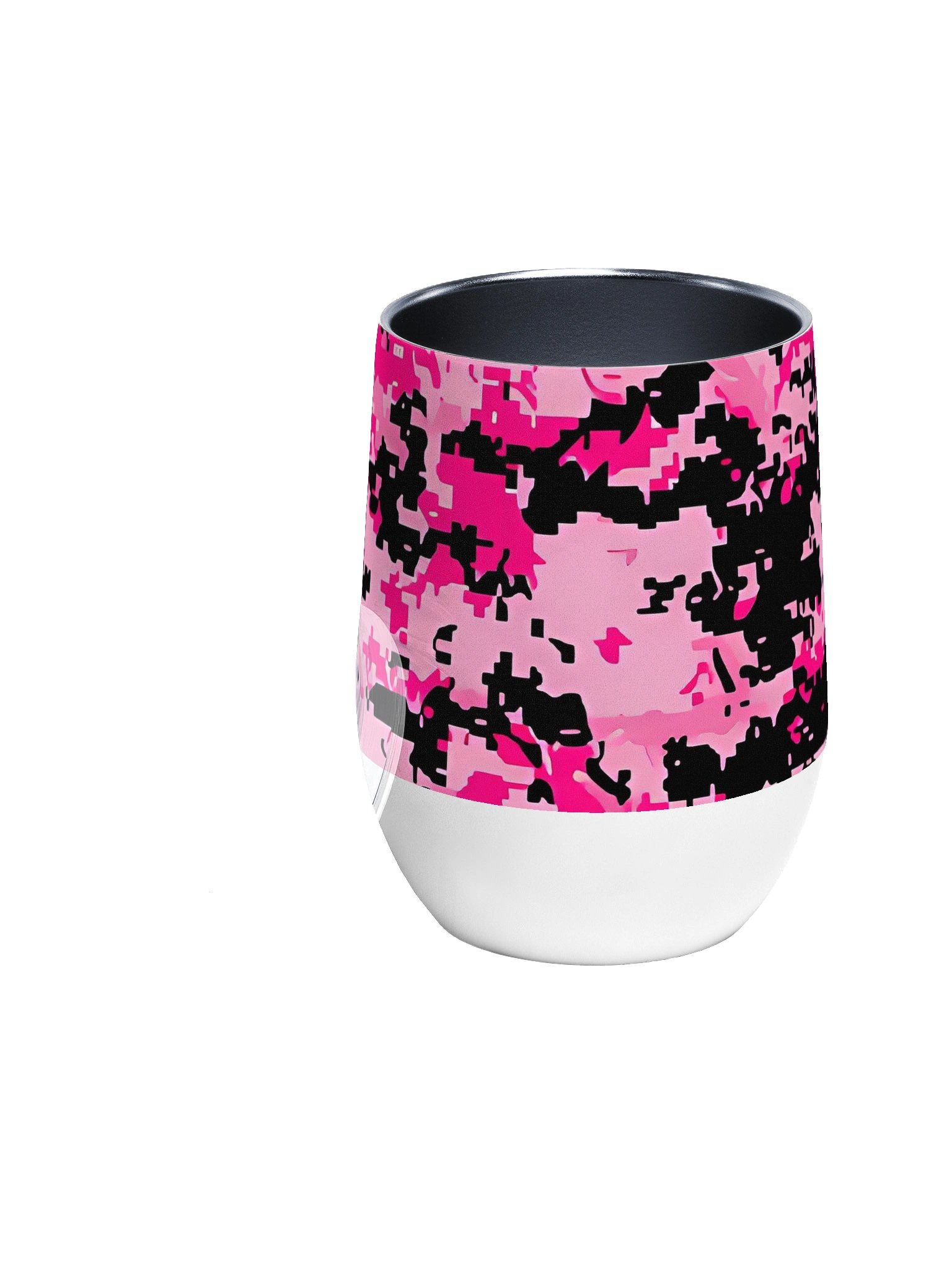 Pixel Pink Wine Tumbler product image (2)