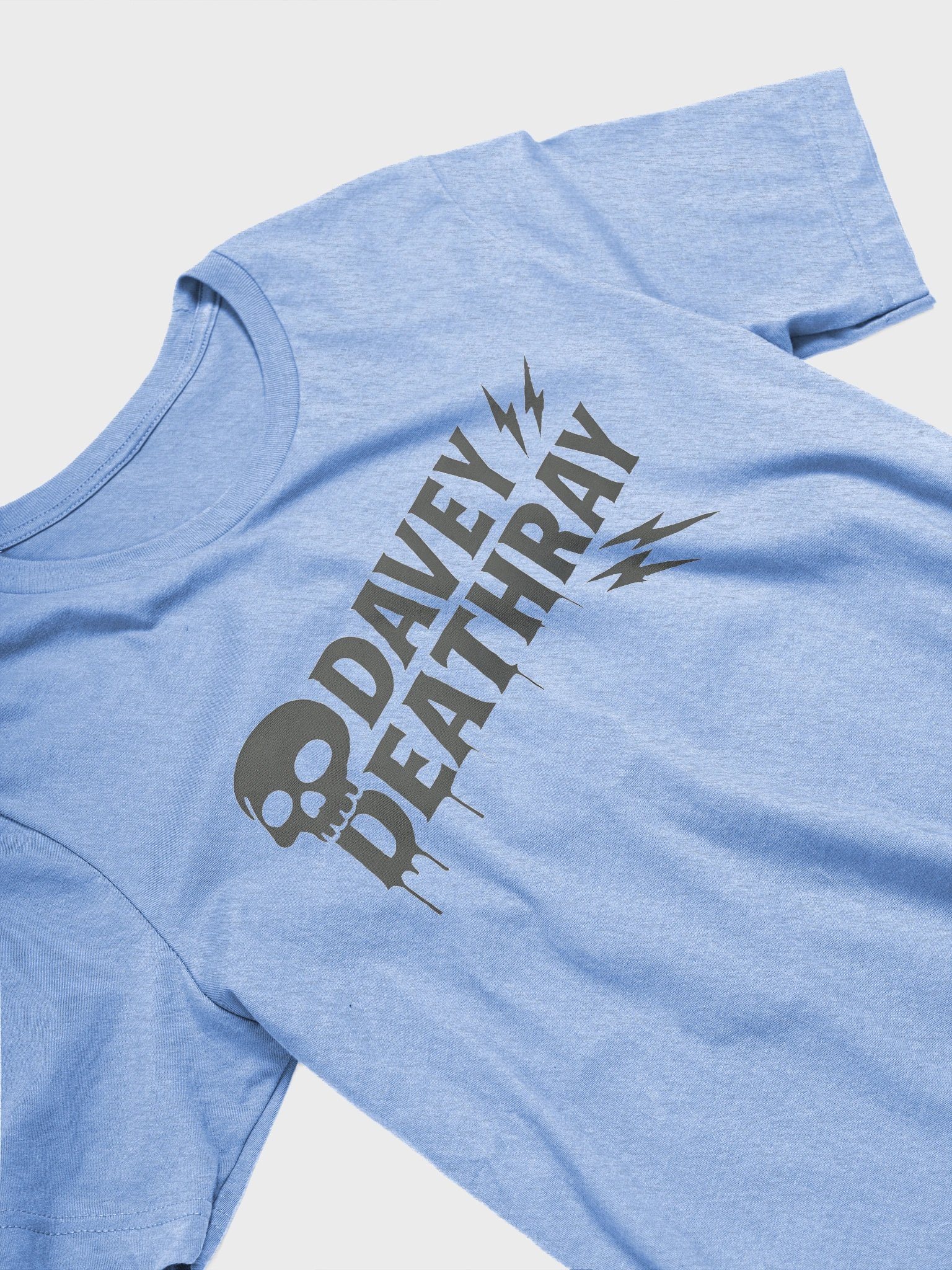 Davey Deathray Slasher Logo Tee Silver product image (2)
