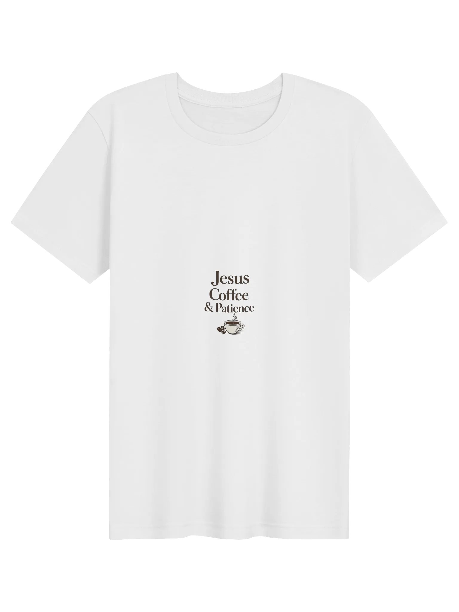 Jesus Coffee & Patience Tee product image (1)