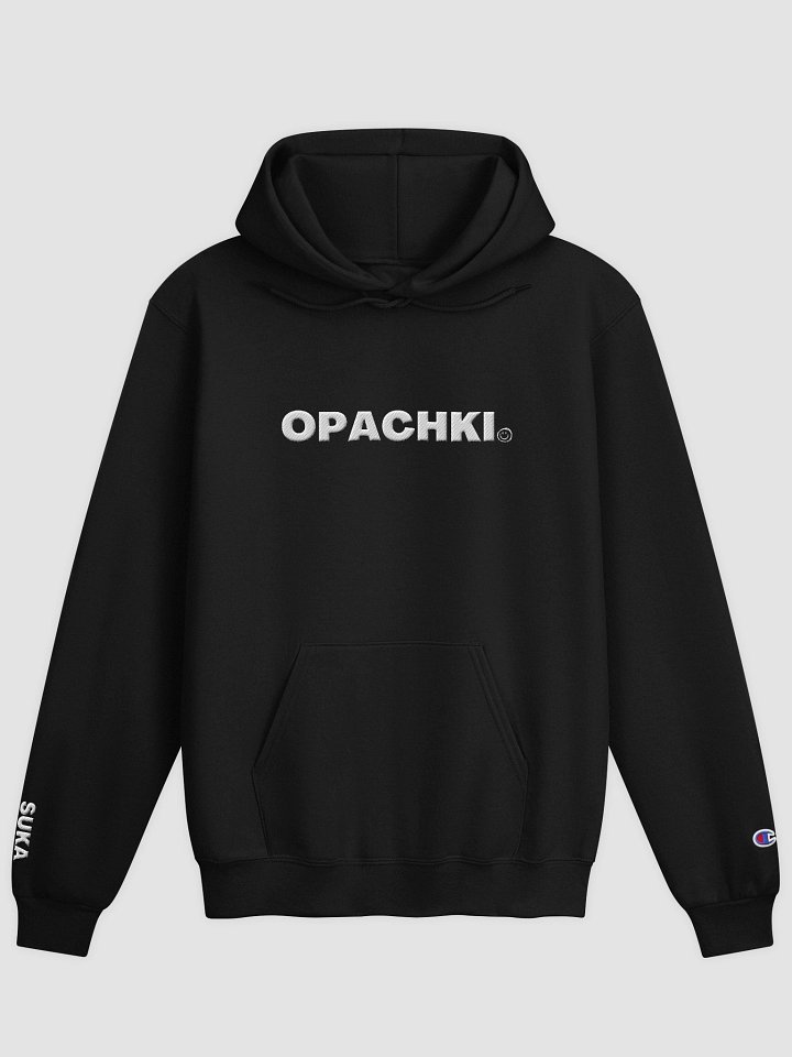 Champion Embroidered Opachki Hoodie 2026 SUKA Edition product image (1)