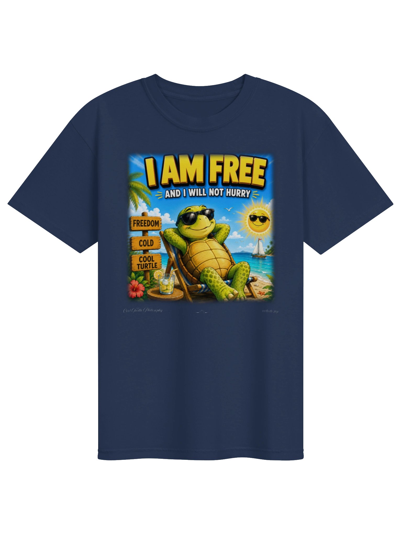 I AM FREE — Comfort Colors 1717 Heavyweight T-Shirt product image (1)