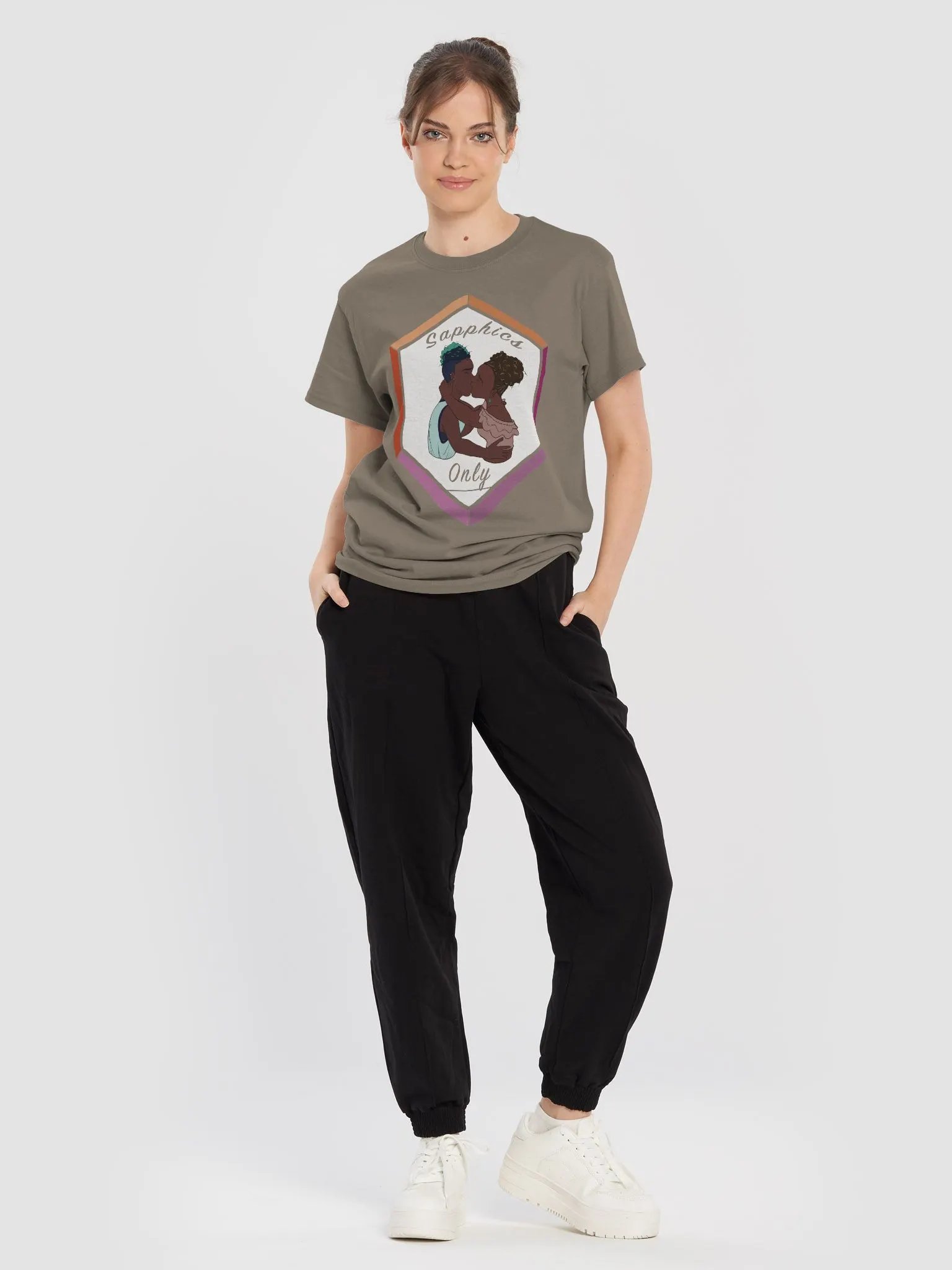 07 Sapphics Only Cotton Tee product image (42)