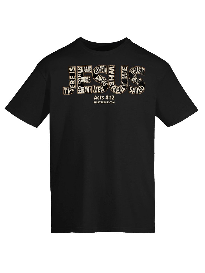 JESUS Acts 4:12 T-Shirt product image (1)