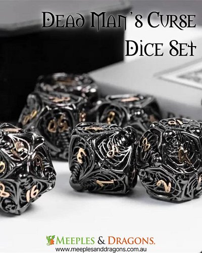 Fate and ruin with every roll of the dice ✨Get your hands on these dice today at https://www.rfr.bz/ia1490b. Link in bio. 🎲
...