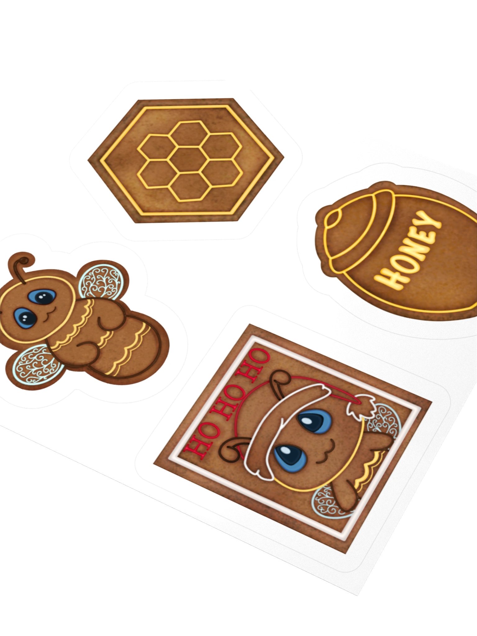 Gingerbee Sticker Sheet product image (8)