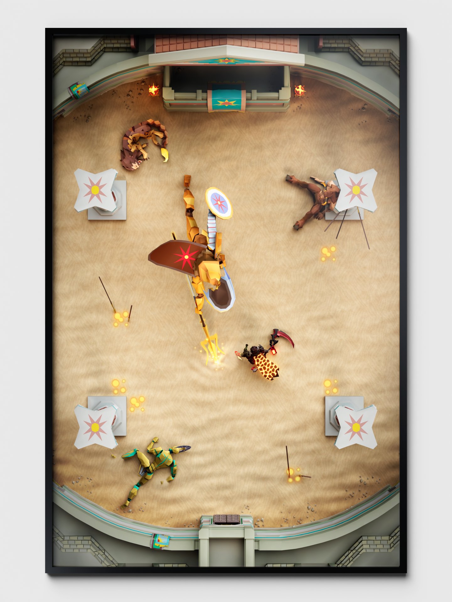 Into the Fray | Fortis Colosseum Poster product image (1)