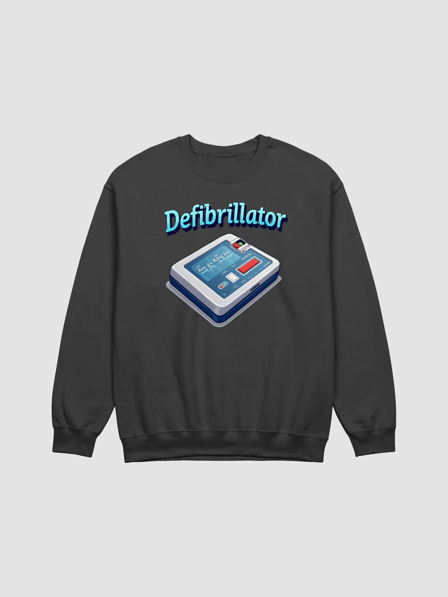 LifeRhythm Defibrillator Unisex Sweatshirt product image (6)