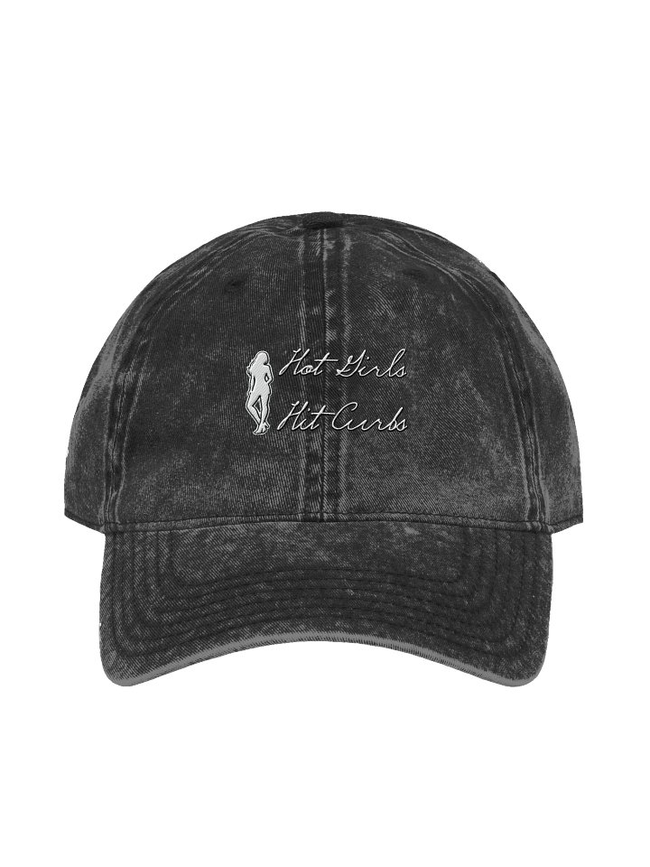 Hot Girls Hit Curbs Embroidered Hat product image (1)