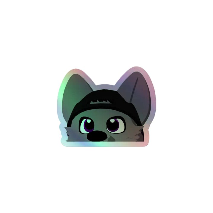 Peaking Woofles Sticker product image (1)