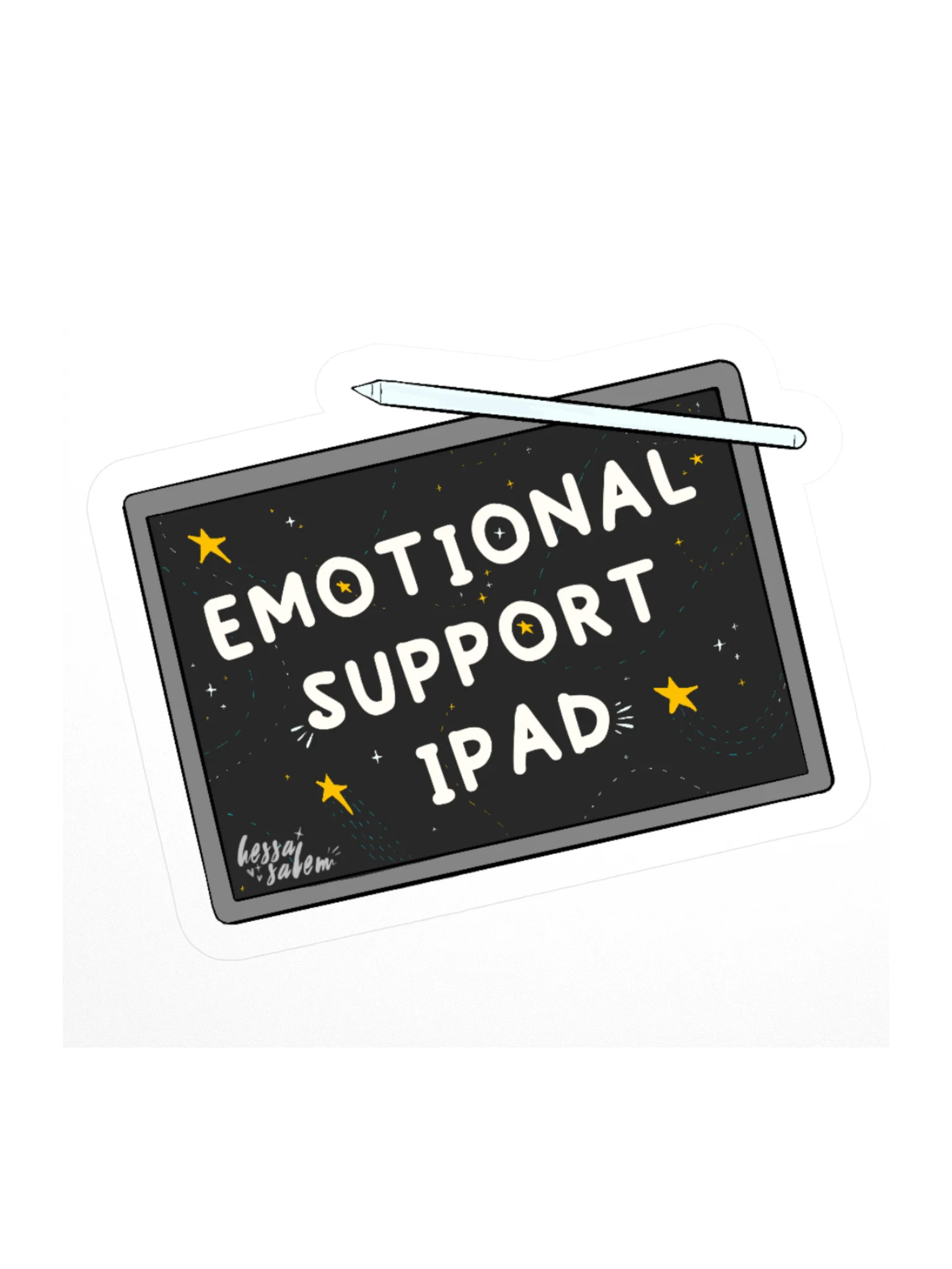 Emotional Support - iPad // Sticker product image (2)