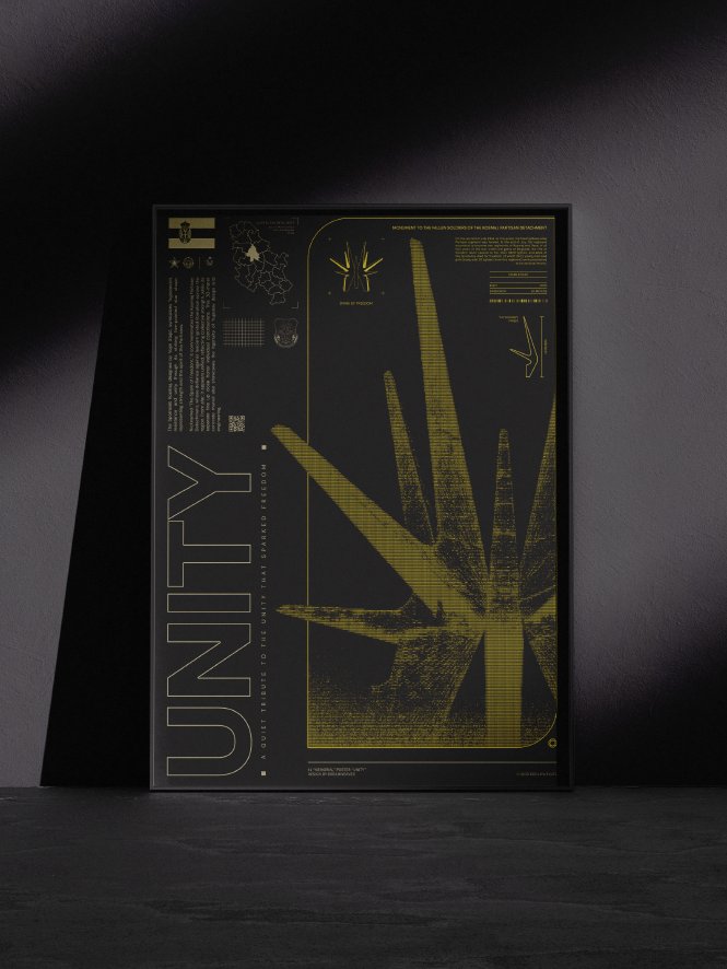 Memorial : Unity — Thoughtful Digital Print for Modern Interior product image (2)