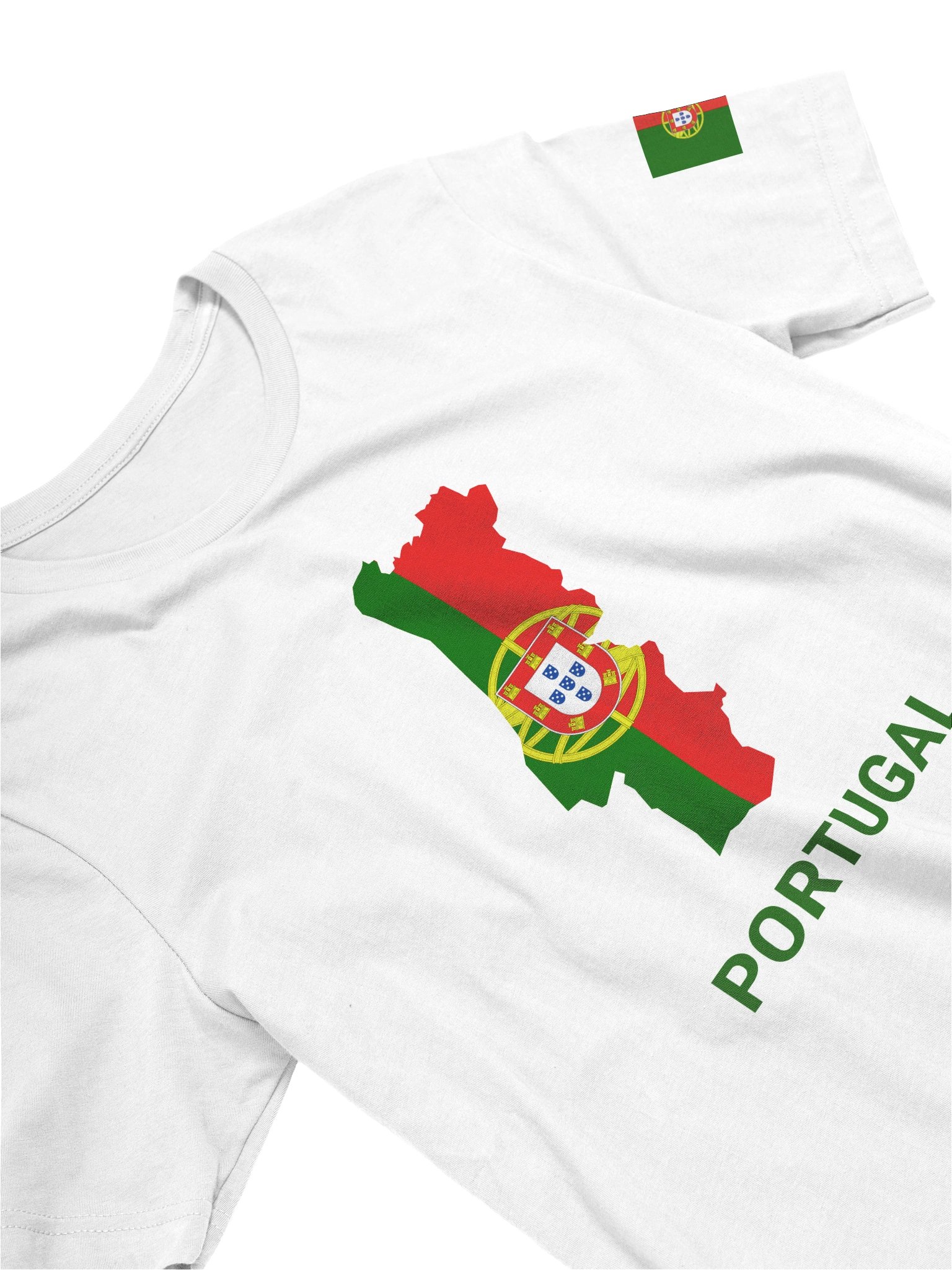 Portugal 2026 World Cup Flag T-Shirt - Supporter Edition - Canada-USA-Mexico Championship Kit product image (19)