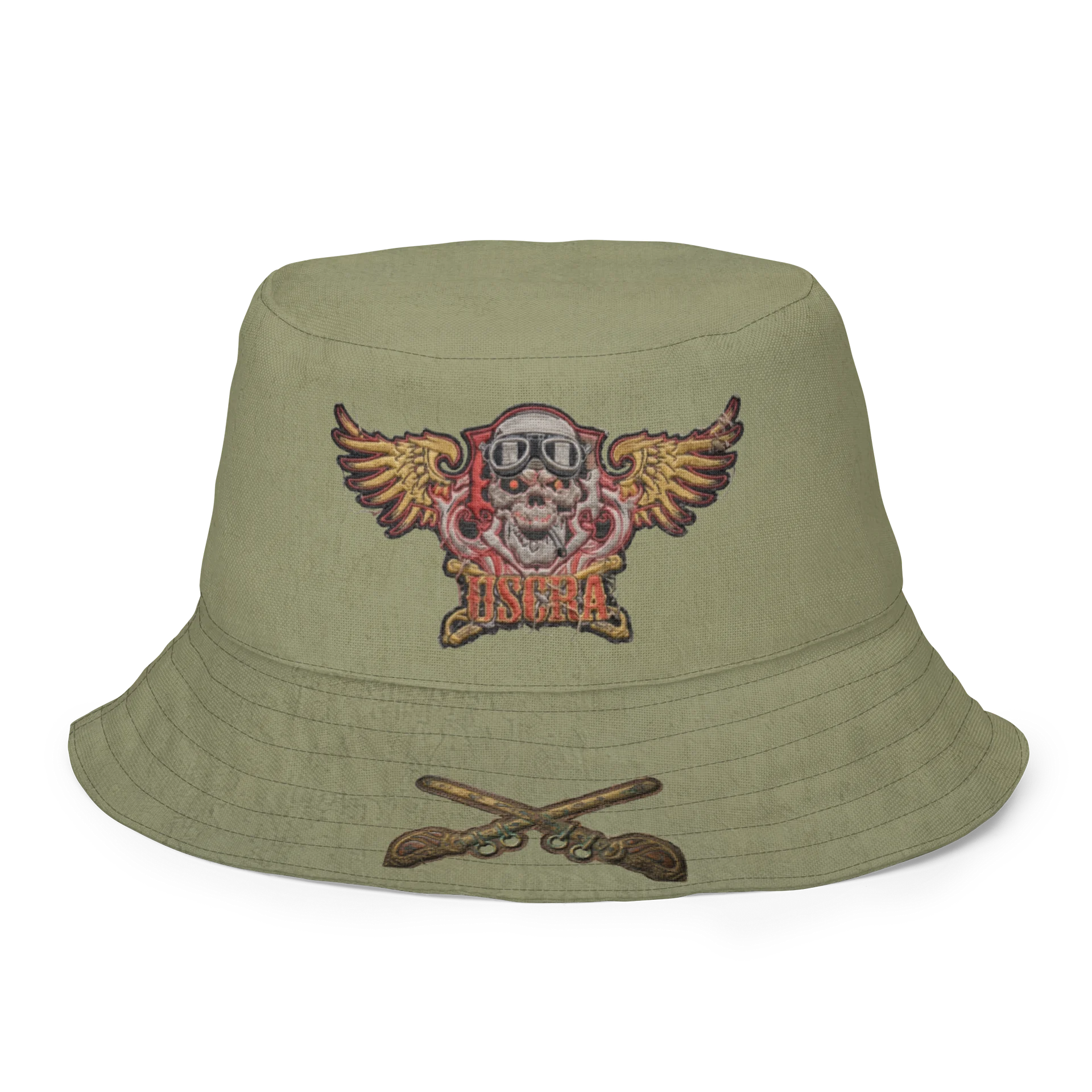 OD, Faded, USCRA Logo'd Reversible Boonie Cap product image (1)