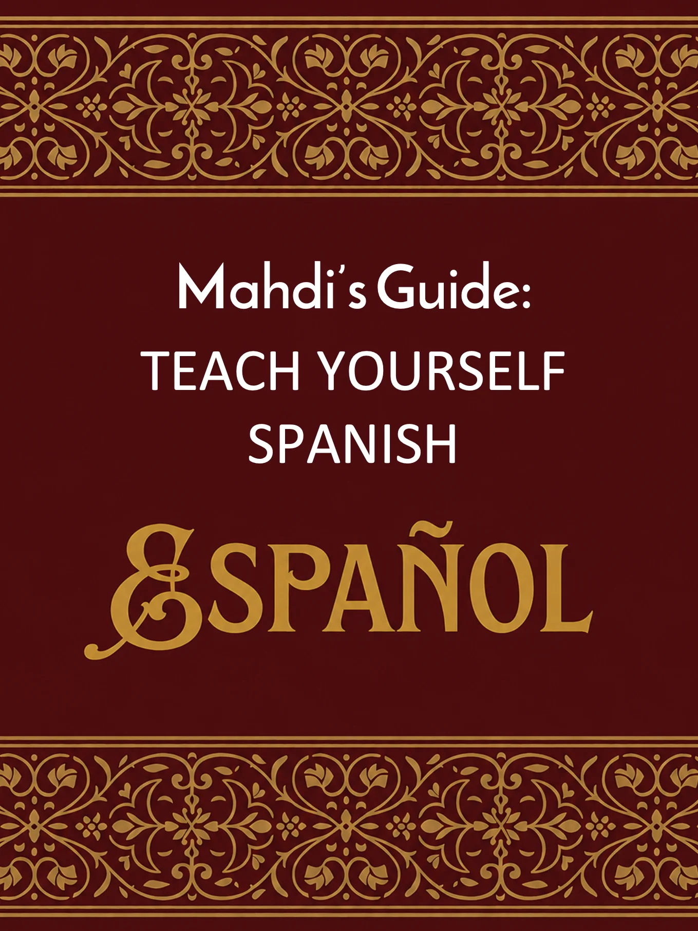 Mahdi's Guide: Teach Yourself Spanish product image (1)