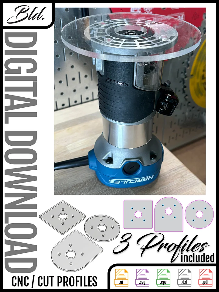 HURCULES | ROUTER BASE & TABLE product image (1)