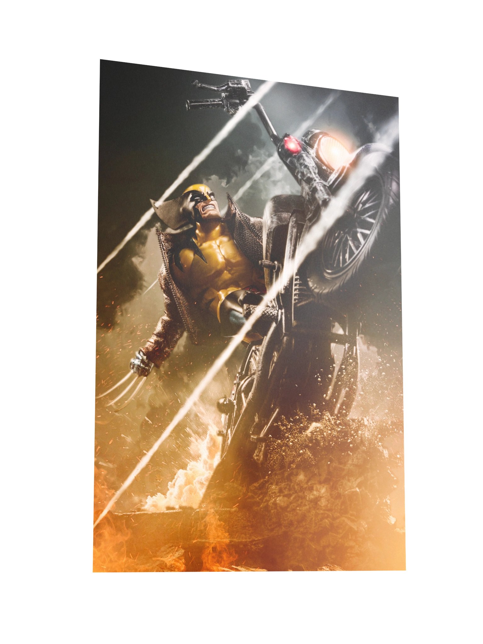 Wolvie 12x18 Print product image (2)