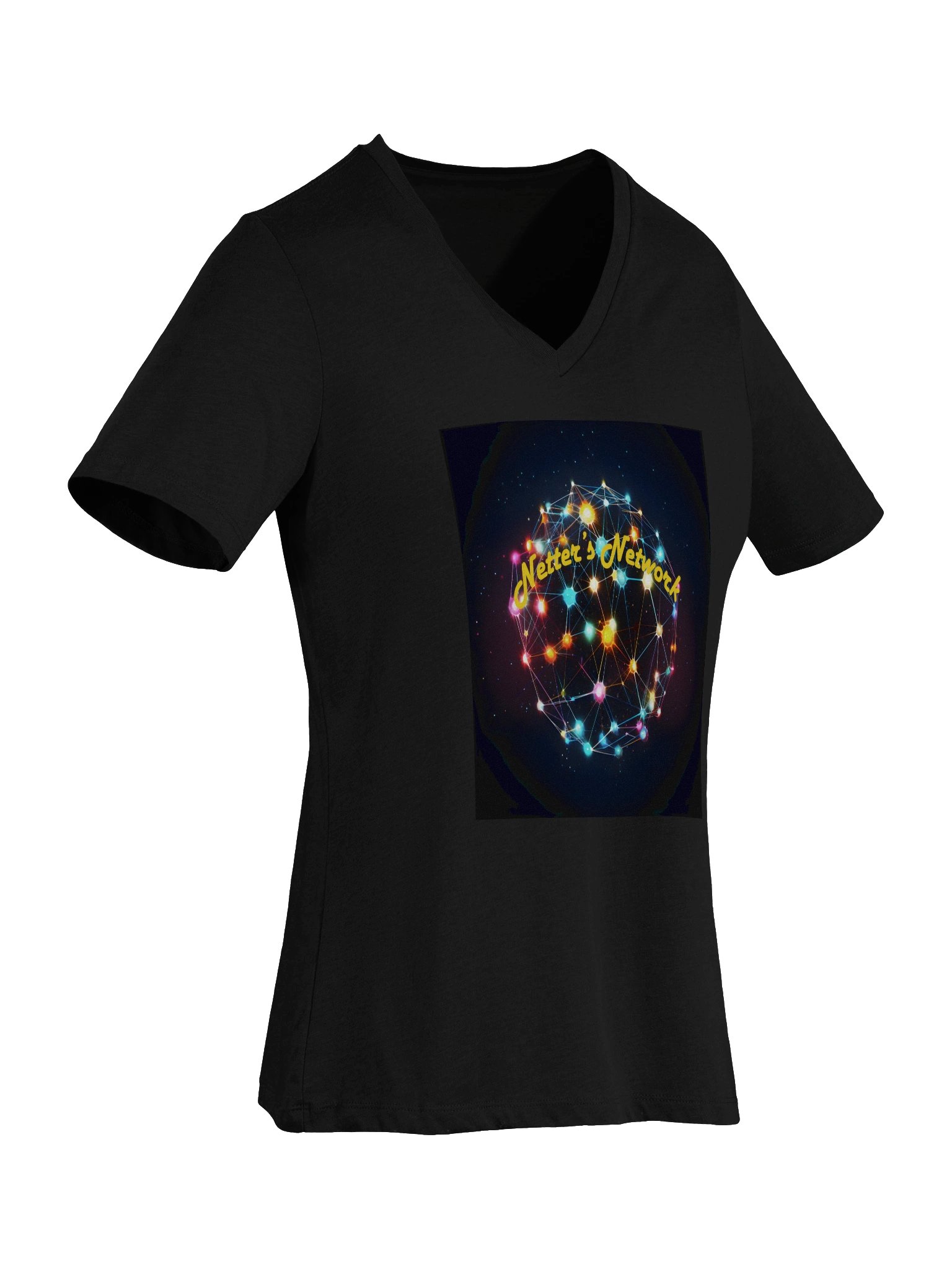 Netter's Network Connections V-Neck Tee product image (7)