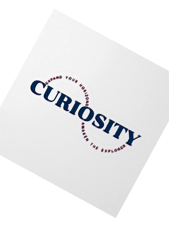 Curiosity Circle Kiss Cut Stickers product image (2)