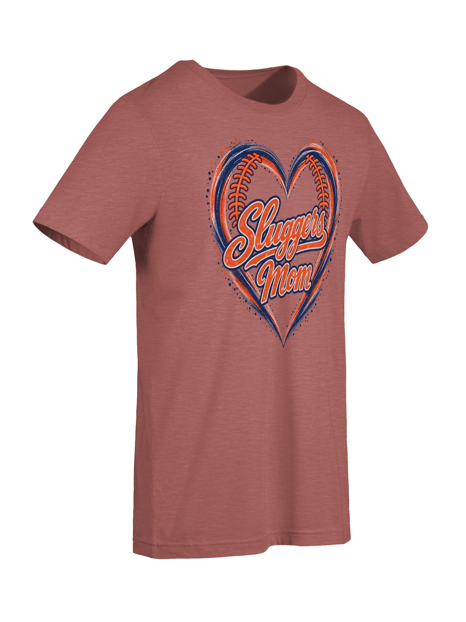 Sluggers Mom In Heart Unisex Supersoft Tee product image (36)