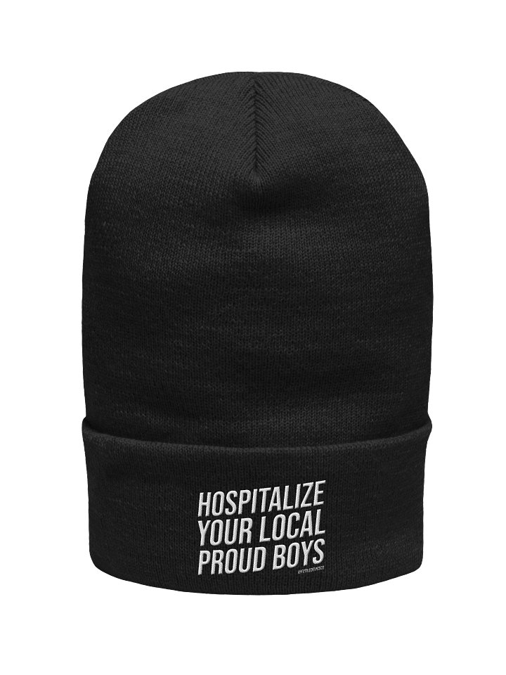 FUTILE DEVICE: HOSPITALIZE YOUR LOCAL PROUD BOYS (BEANIE) product image (1)