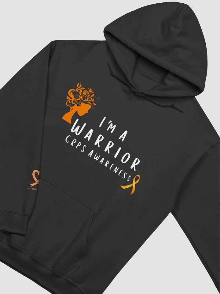 I'm a Warrior CRPS Awareness Do not Touch LEFT Arm Hoodie (feminine design) product image (2)