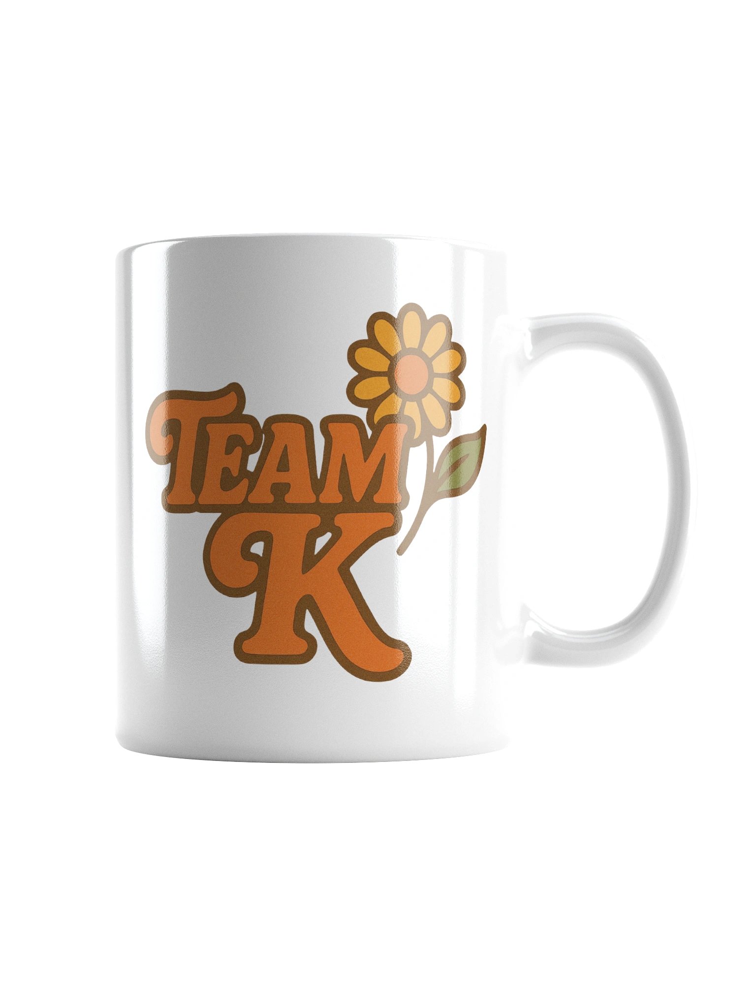 Team K 1970's White Mug product image (1)