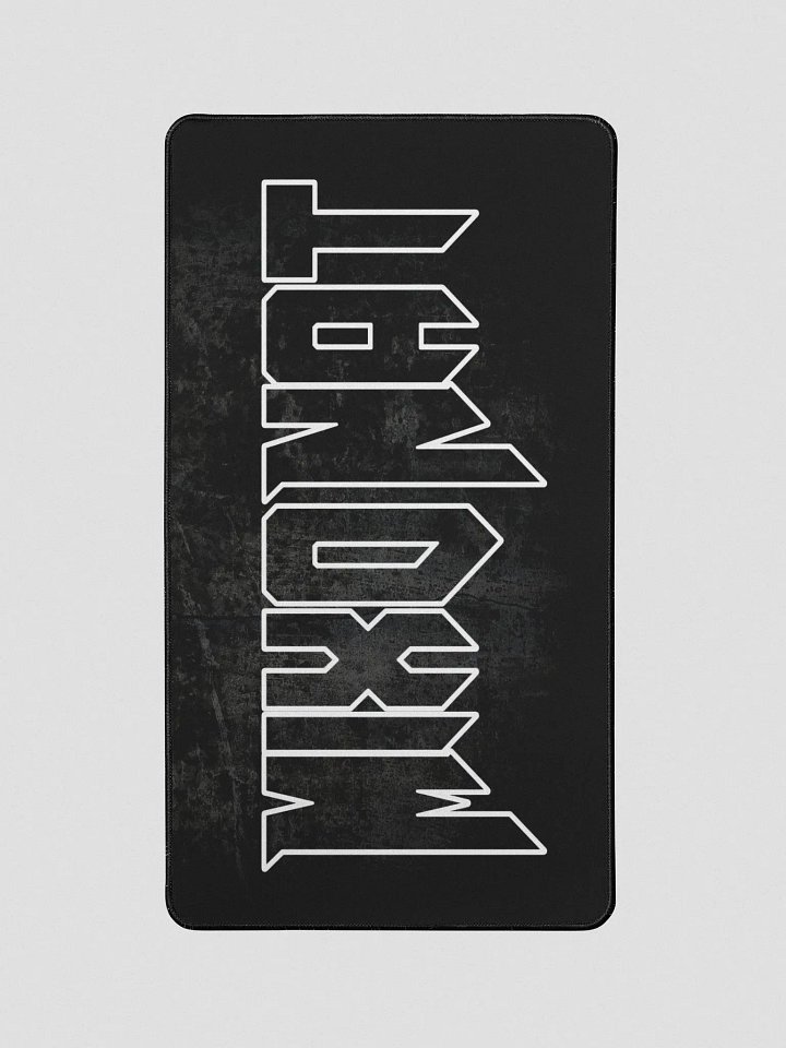 MixoNat White Outline Desk Mat 12